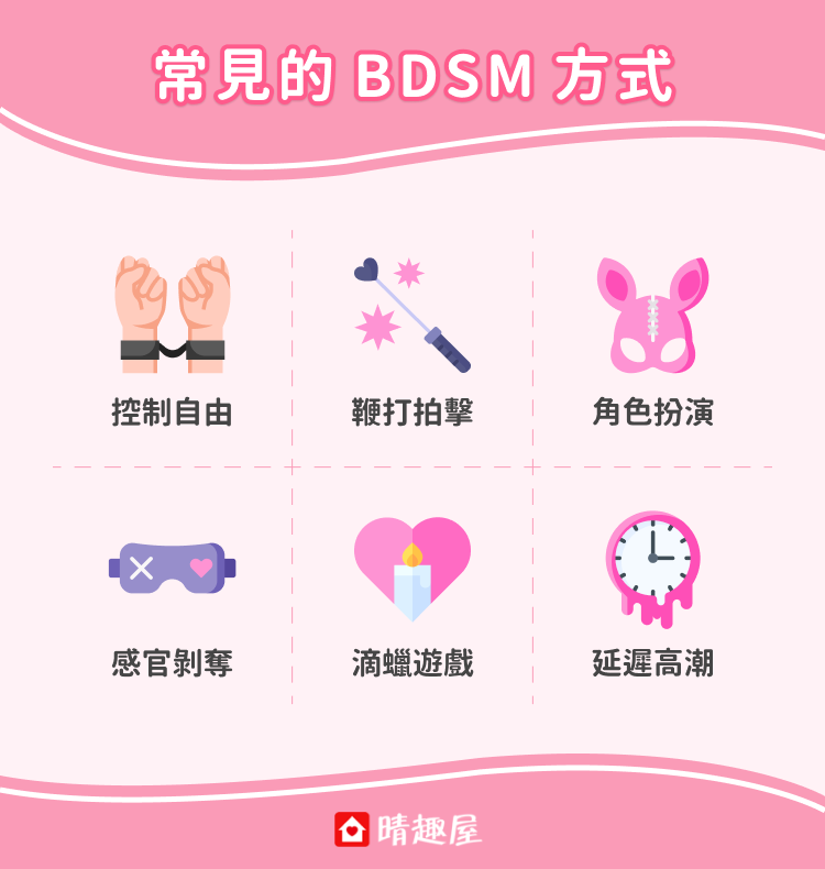 常見的 BDSM 方式