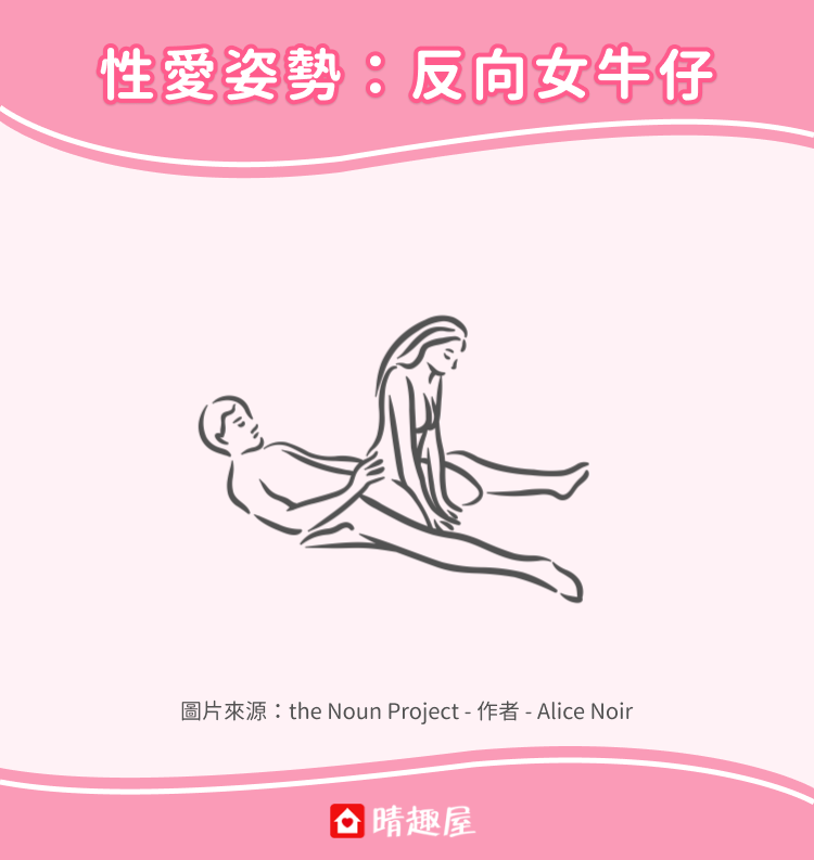 性愛姿勢 23. 反向女牛仔