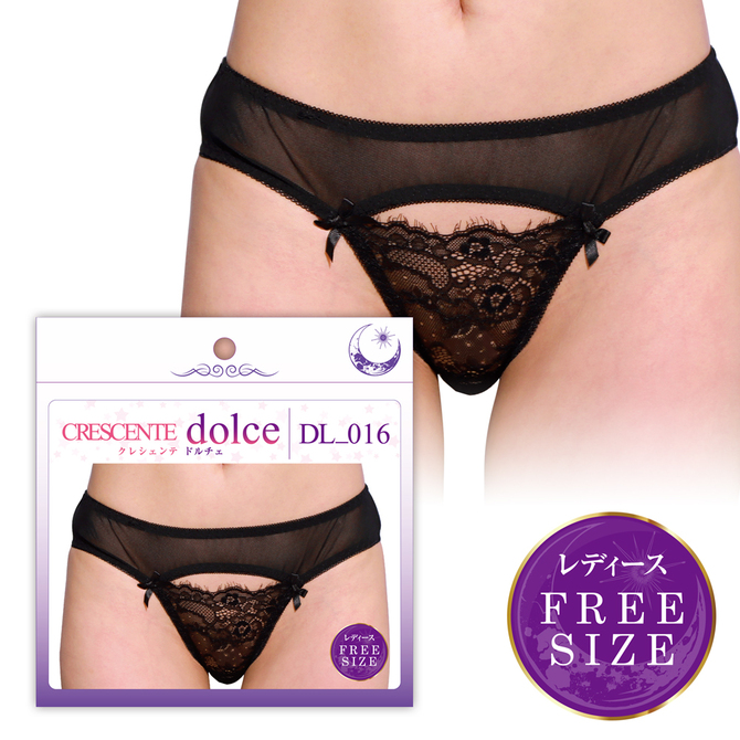 Crescente Dolce DL 016 Open Back Panty - Adult Loving