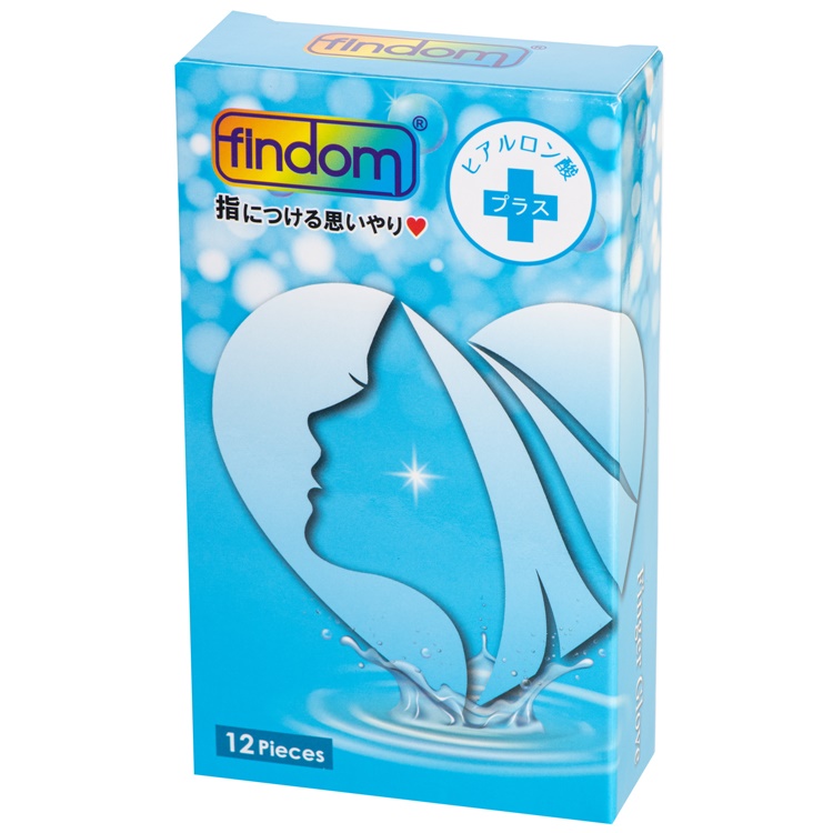   Findom Hyaluronic Acid Finger Condom 12pcs - Adult Loving