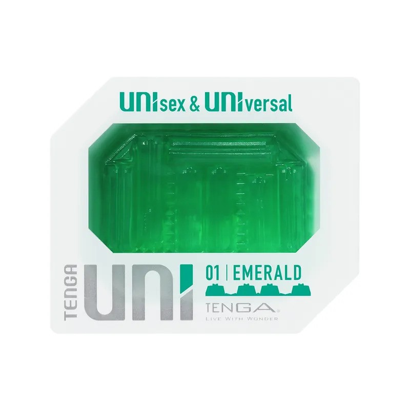 Tenga Uni Emerald Pleasure Toy - Adult Loving