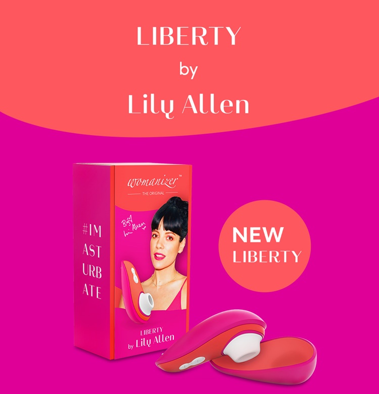 Womanizer Liberty by Lily Allen 陰蒂吸吮器