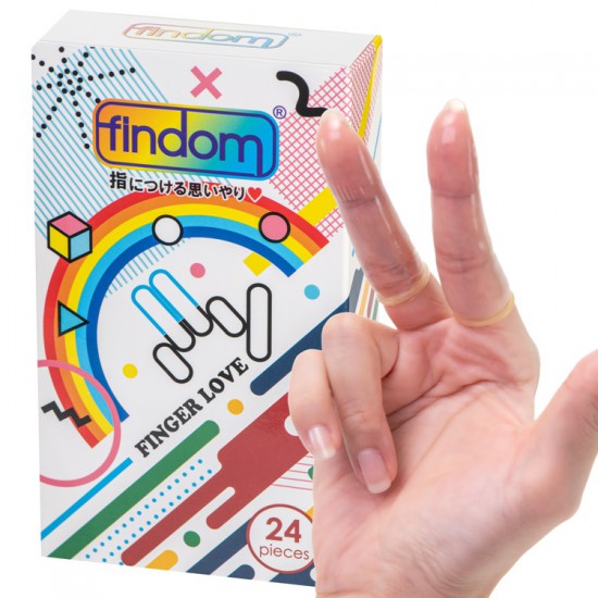 Findom Finger Love Finger Condom 24pcs