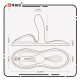 ZALO FLORA Smart Vibrating Pad White